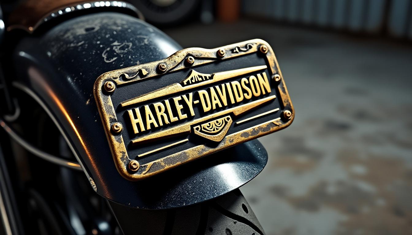 découvrez le support vignette d’assurance moto harley davidson, un accessoire essentiel qui allie fonctionnalité et design pour sublimer votre style de conduite. adoptez une touche unique tout en roulant en toute sécurité.