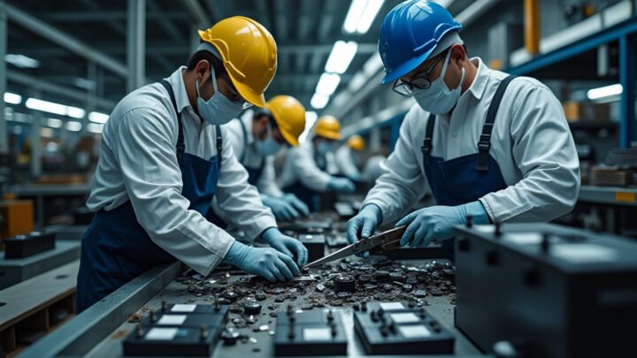 découvrez les étapes essentielles du recyclage des batteries de voiture électrique dans notre article. apprenez comment ces batteries sont collectées, traitées et réutilisées pour réduire l'impact environnemental et promouvoir une économie circulaire.