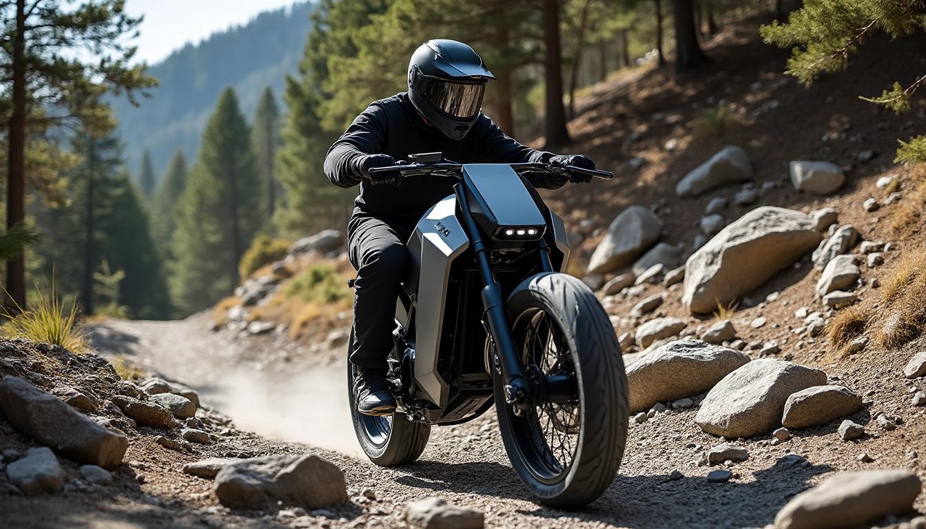 découvrez la moto trial électrique oset, l'allié idéal pour maîtriser la technique de pilotage. conçue pour les débutants et les jeunes riders, elle offre une expérience d'apprentissage ludique et sécurisée, tout en favorisant le développement des compétences motocyclistes. passez à l'étape supérieure avec oset !