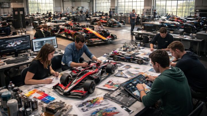 découvrez les coulisses de la création des designs emblématiques des livrées f1 de la saison, avec un regard exclusif sur l'art et l'innovation derrière chaque bolide.