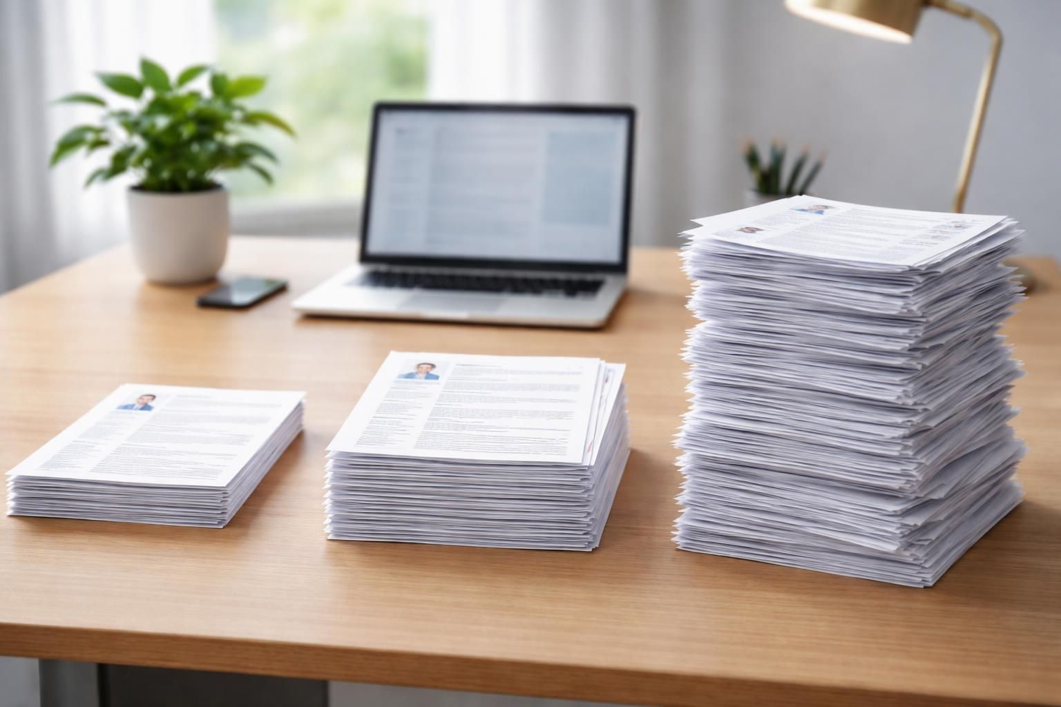 découvrez comment évaluer efficacement le nombre de cv reçus pour vos offres d'emploi afin d'éviter d'en recevoir trop peu ou trop nombreux.