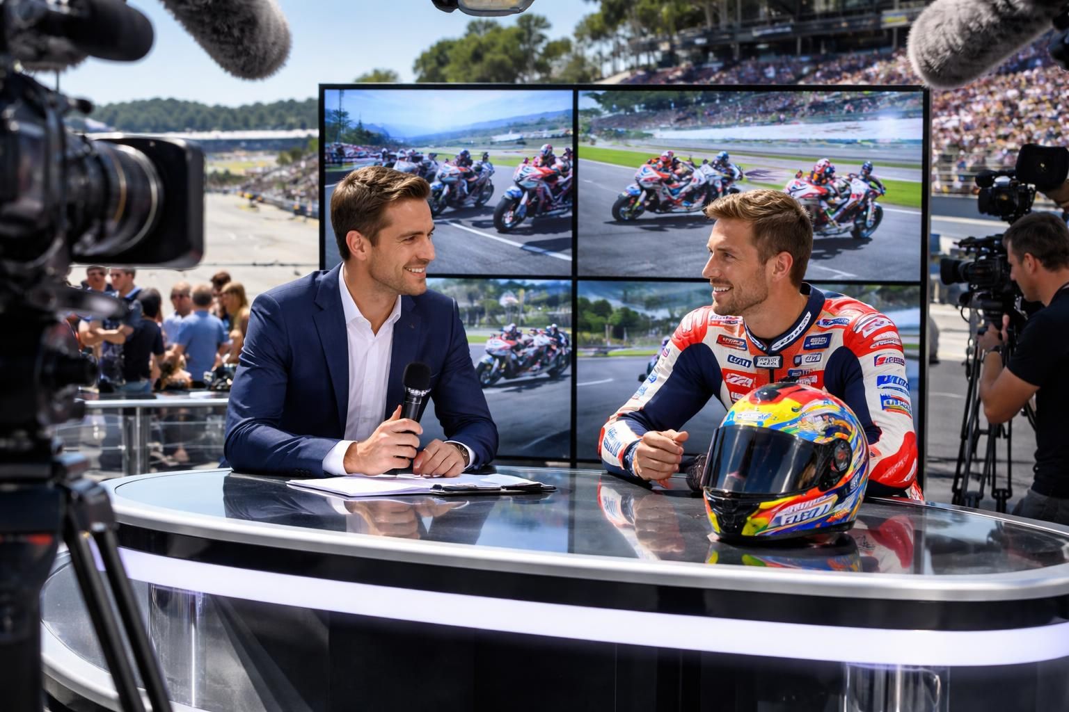 découvrez tout ce qu'il faut savoir sur le programme tv du moto gp : horaires, chaînes, et événements à ne pas manquer pour suivre la saison en direct.
