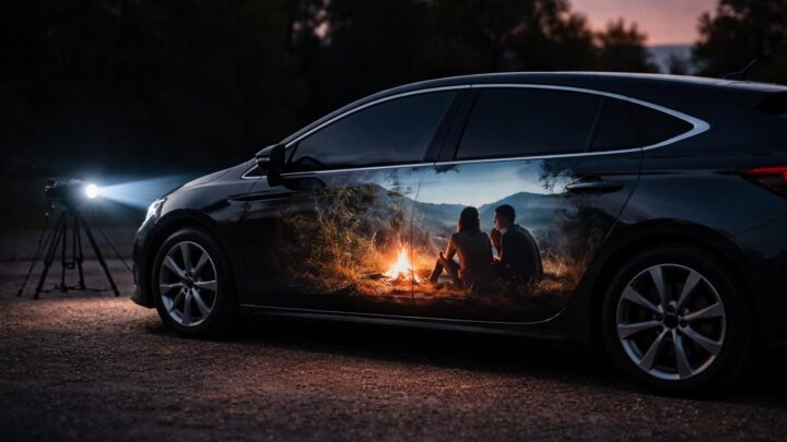 découvrez comment projeter un film directement sur une carrosserie, avec notre guide complet sur les écrans de projection adaptés et les limites à prendre en compte pour une expérience optimale.