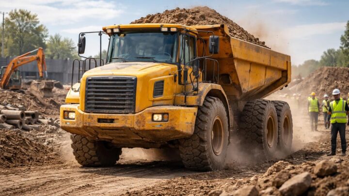 découvrez pourquoi un dumper est l'outil indispensable pour optimiser les chantiers de construction grâce à sa robustesse et efficacité.