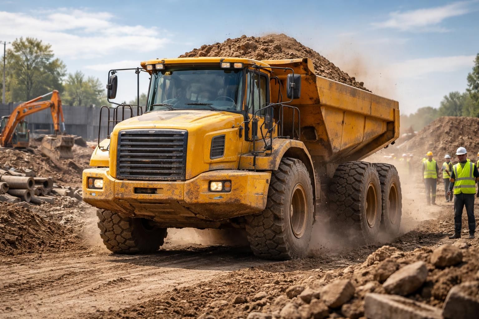 découvrez pourquoi un dumper est l'outil indispensable pour optimiser les chantiers de construction grâce à sa robustesse et efficacité.
