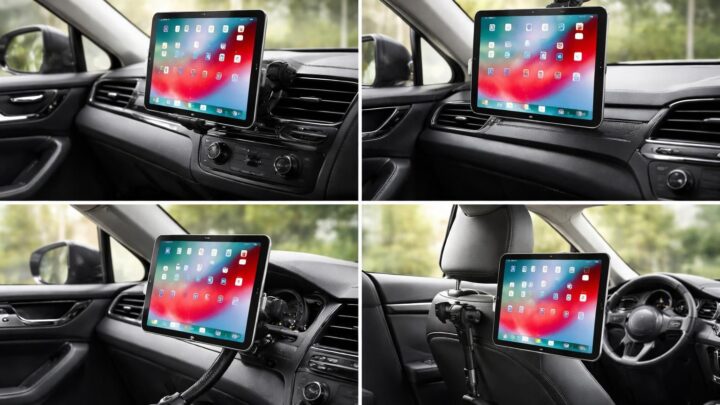découvrez notre comparatif des supports pour ipad en voiture qui garantissent une fixation stable sans vibrations. trouvez le meilleur support pour un confort optimal lors de vos trajets.